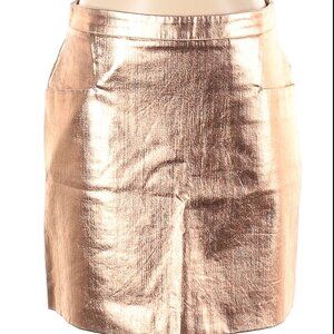 Club Monaco Metallic Mini Skirt, 6